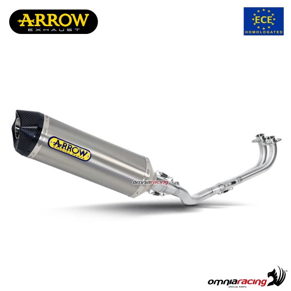 Arrow full system exhaust approved in Titianio for Kymco AK550 2017>2020