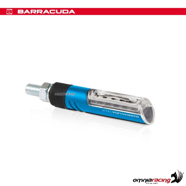 Coppia di indicatori di direzione/frecce led Barracuda Idea B-Lux colore blu