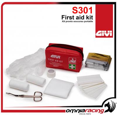 Givi S301 First Aid Kit - Portable First Aid Kit in Compliance with DIN13167