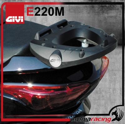 Piastra Specifico (Kit Fissaggio) per Bauletti GIVI Monolock Honda Forza 250 2005>07