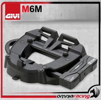 Piastra Portapacchi specifico Portaluchetto Integrato per bauletti GIVI Monolock FZ Monorack