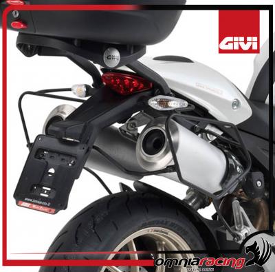 Portavaligia Telaietti specifici per borse soffici laterali GIVI Ducati Monster 696 796 1100 Evo 08>
