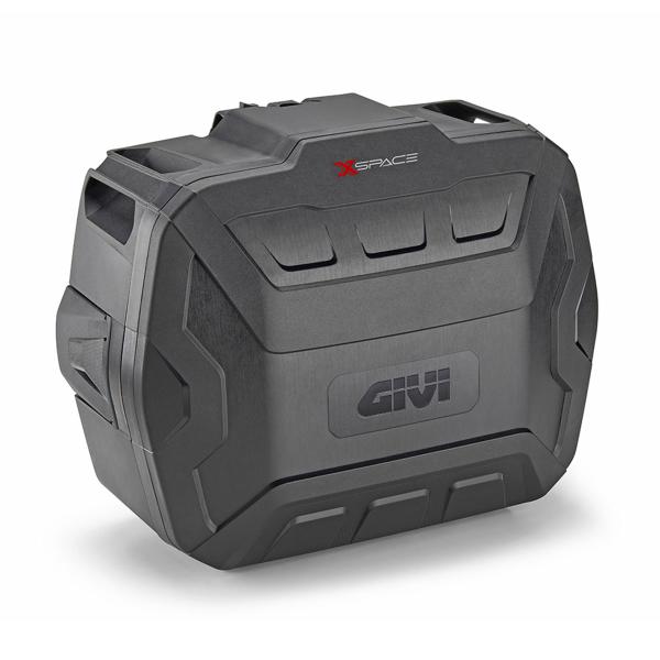 Givi XSpace top case/Side Cases black expandable from 27 to 36 litres