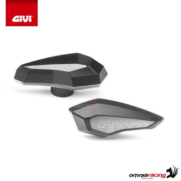 Givi accessories reinforced polymer slider frame in aluminum color