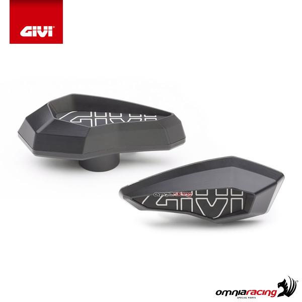 Givi accessori tampone paratelaio slider in polimero rinforzato colore nero