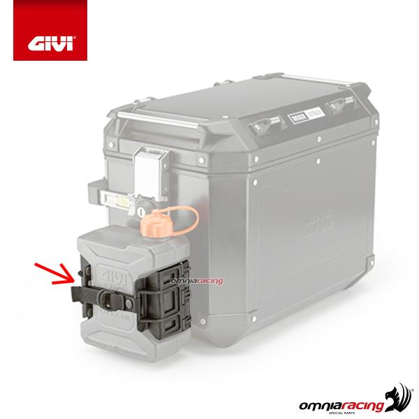Givi specific support in nylon and glass fiber to mount the TAN01 tank on Trekker
