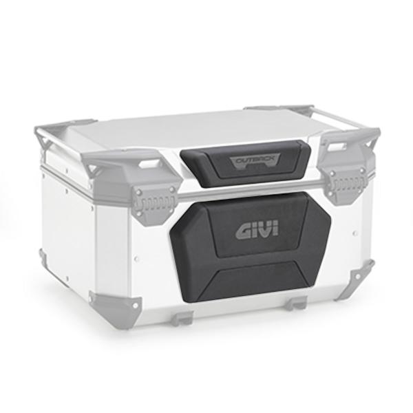 Givi Backrest in black polyurethane for top box series Monolock TREKKER OUTBACK EVO SMART OBKEV58