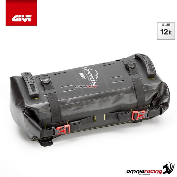 GIVI Canyon waterproof cargo bag 12 liters with double roll top closure