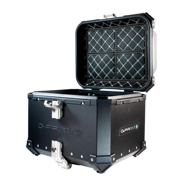 GPR ALPI-TECH 35L top case black aluminum with plate for Honda X-Adv 750 2017-2020