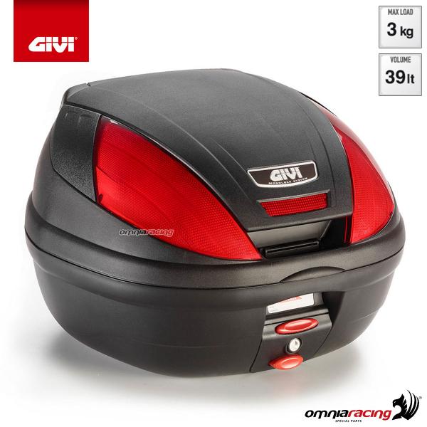 GIVI E370N bauletto Monolock E370 centrale in ABS nero