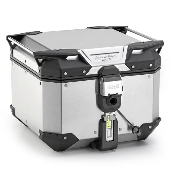 Givi Trekker outback EVO 42L Smart central Monokey aluminum top case
