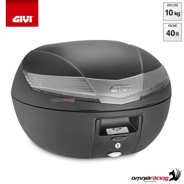 GIVI V40NT central top-case Monokey V40 tech in black ABS