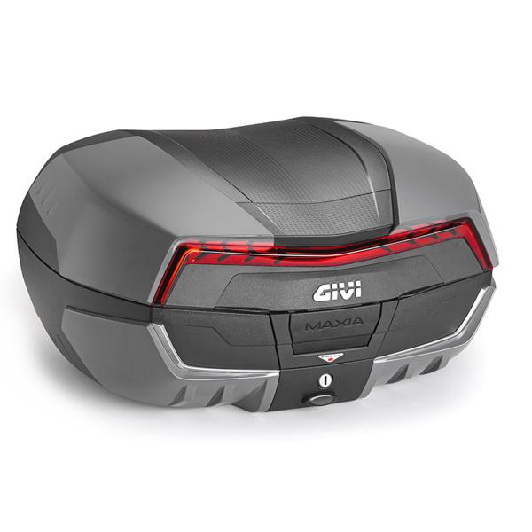 Givi V58NNG Maxia 5 top case 58 litres in black ABS with graphite cover
