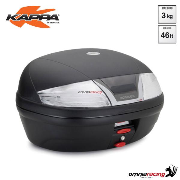 Norm kasket hver gang Rear Top Case Kappa K46nt Tech Monolock Volume 46 Liter Abs with Silver  Reflector - K46nt - Motorcycle