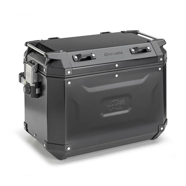 Valigia laterale sinistra Kappa KVG48B K-Voyager Monokey volume 48 litri alluminio nero