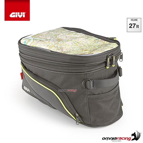 GIVI Easy-T Tanklock tank bag with waterproof cover 21 liters extendable up to 27 liters
