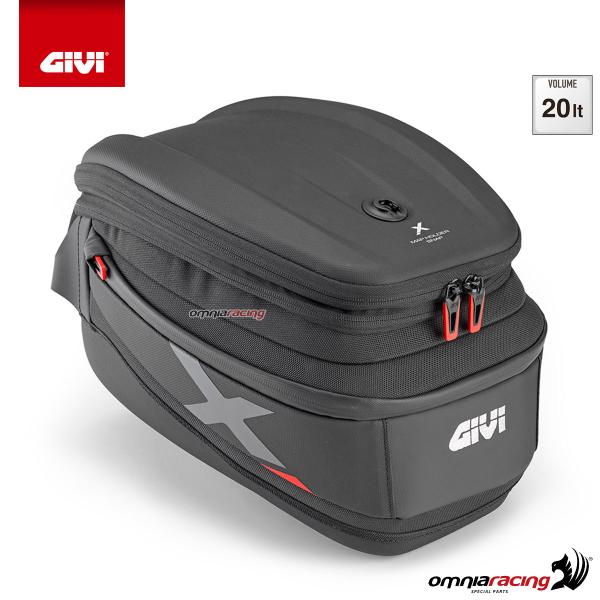 Givi X-line Tanklock tank bag black extensible from 15 to 20 liters