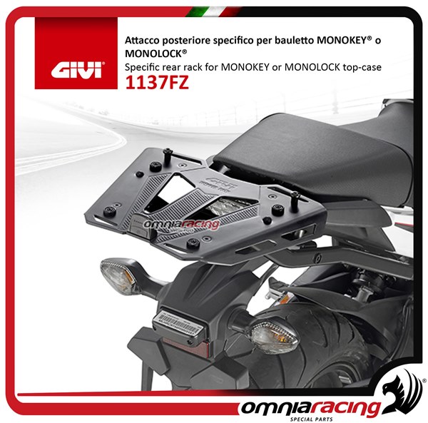 Givi attacco posteriore specifico per bauletto MONOKEY o MONOLOCK per Honda CB650F 2017>