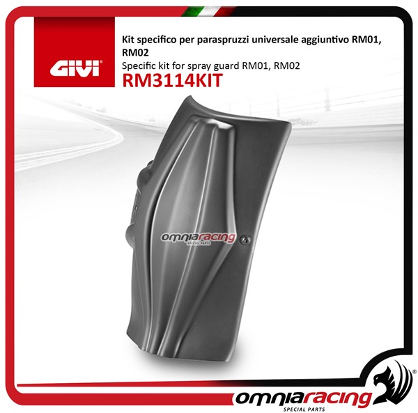 Givi additional splash guard with mounting kit for Suzuki DL1000 Vstrom 2017>