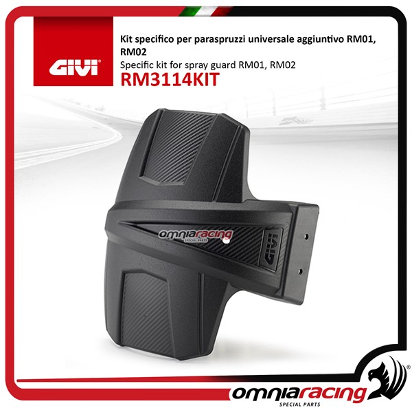 Givi additional splash guard with mounting kit for Suzuki DL1000 Vstrom 2017>