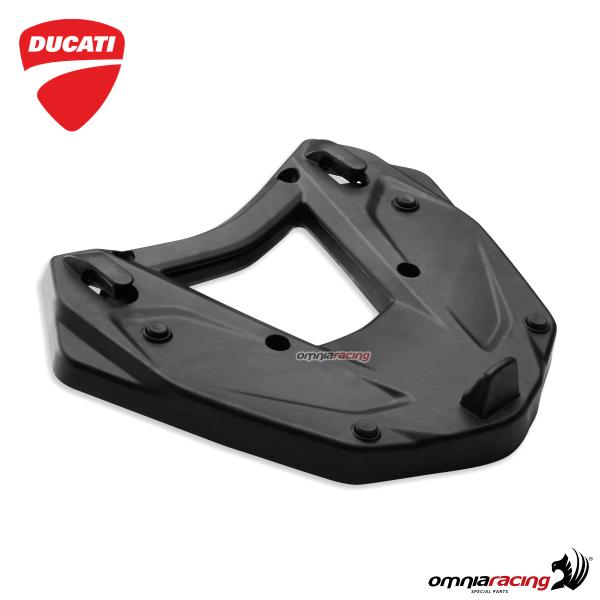 Ducati Performance Black Aluminum Plate for Givi Top Ducati Multistrada 2021