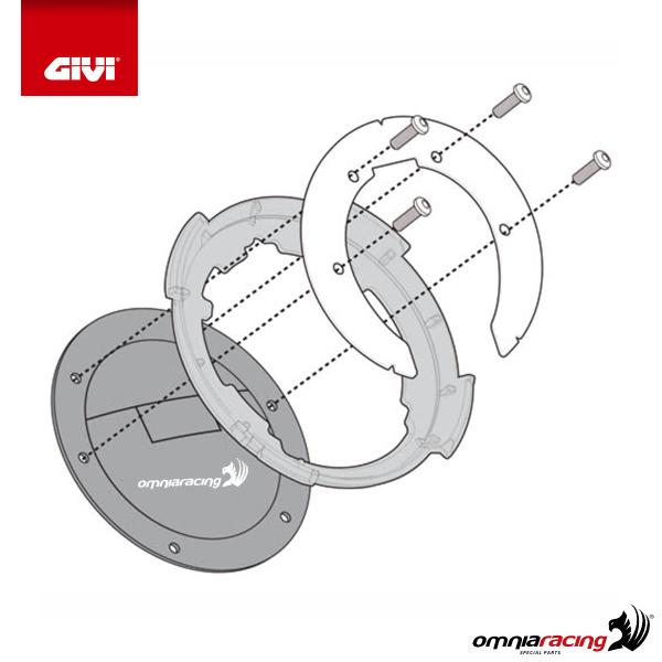 Attacco flangia borsa serbatoio Givi Tanklock BMW R1200RT 2014-2018