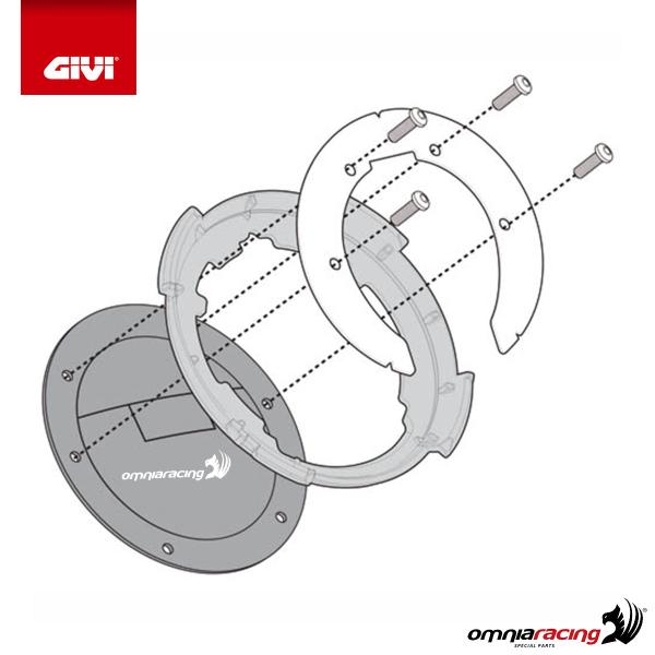 Attacco flangia borsa serbatoio Givi Tanklock Honda Crosstourer 1200 2014-2019