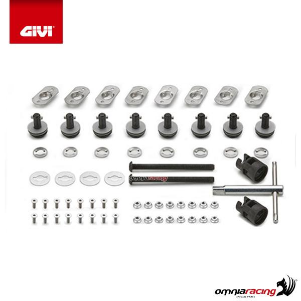 Givi Kit 09RKIT RAPID RELEASE to transform the side case holder into a quick release frame