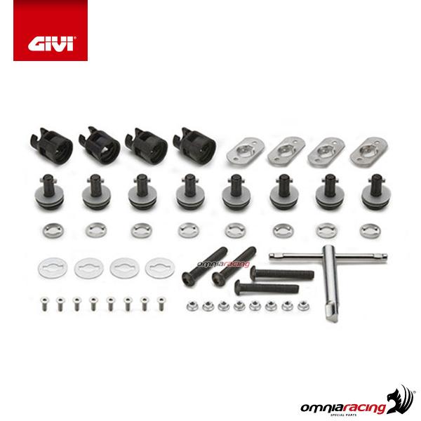 Givi Kit 04RKIT RAPID RELEASE to transform the side case holder into a quick release frame