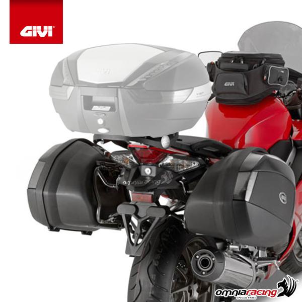 Attacco posteriore bauletto Givi Monokey Monolock Honda VFR800F 2014-2020