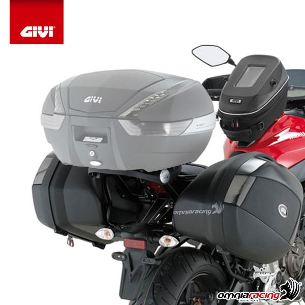 Attacco posteriore bauletto Givi Monokey Monolock Yamaha MT07 2014-2017