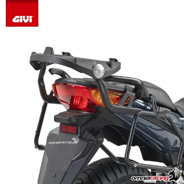 Rear rack Givi top cases Monokey Monolock Honda CBF600S 2004-2012