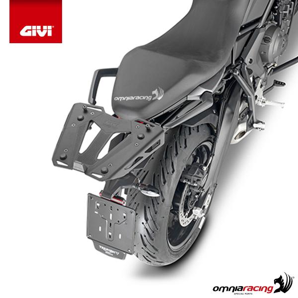 Attacco posteriore bauletto Givi Monokey Monolock Triumph Tiger Sport 660 2022