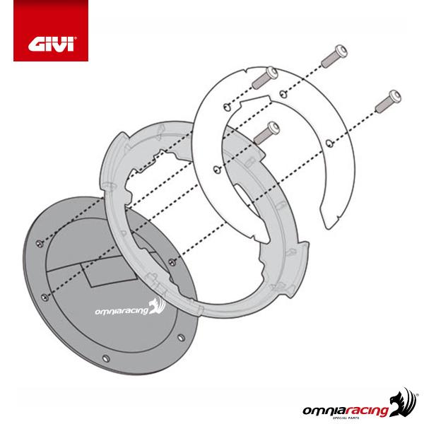 Fitting flange Givi Tanklock tank bag Kawasaki ER6n/ER6f 650 2005-2008