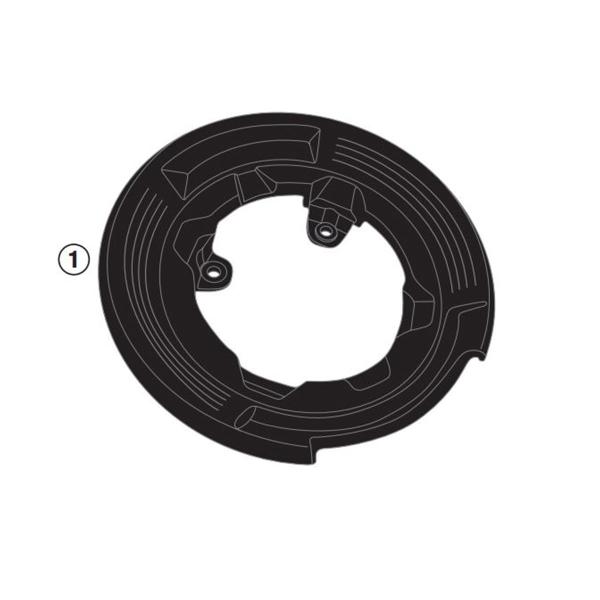 Fitting flange Givi Tanklock tank bag Kawasaki Z650 2017-2019