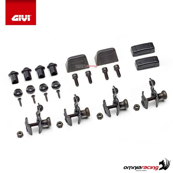 Givi PL OneFit transformation kit configuration for Monokey