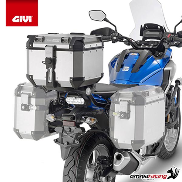 Portavaligie laterale staffe Givi Monokey Cam-Side Honda NC750S 2016-2020