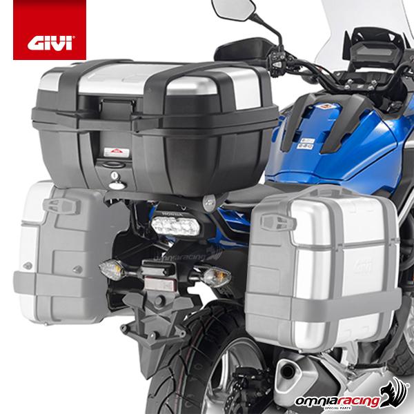 Portavaligie laterale staffe Givi Monokey o Retro Fit Honda NC750S 2016-2020