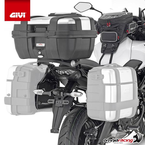 Portavaligie laterale staffe Givi Monokey o Retro Fit Kawasaki Versys 650 2015-2021
