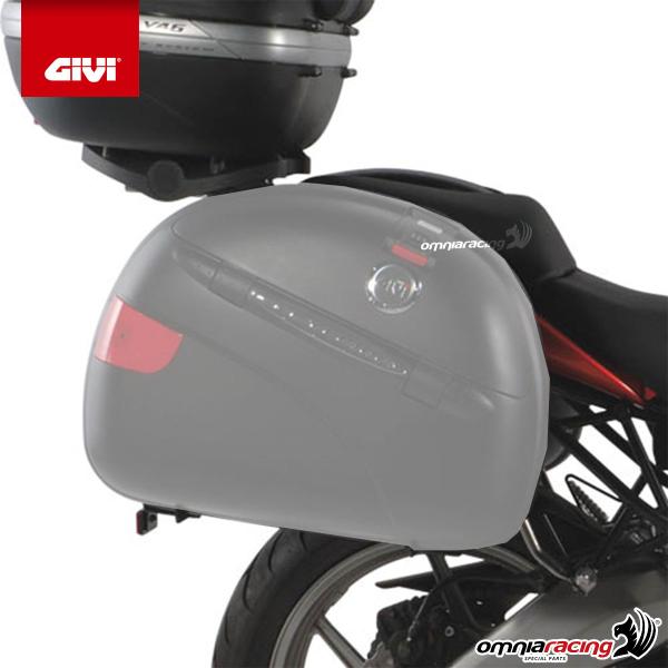 Portavaligie laterale staffe Givi Monokey o Retro Fit Kawasaki Versys 650 2006-2009