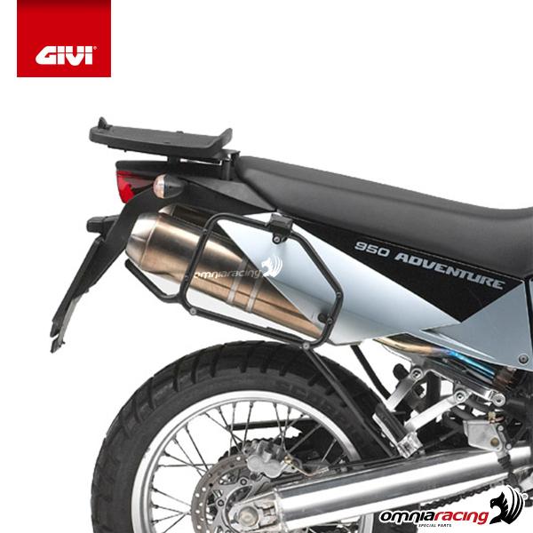 Portavaligie laterale staffe Givi Monokey o Retro Fit KTM Adventure 950 2003-2014