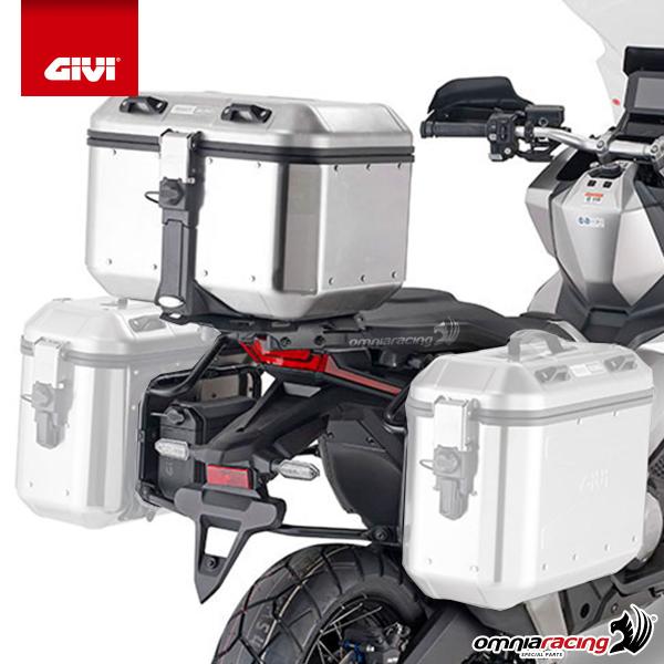 Portavaligie laterale staffe Givi Monokey Honda Xadv 750 2021-2023