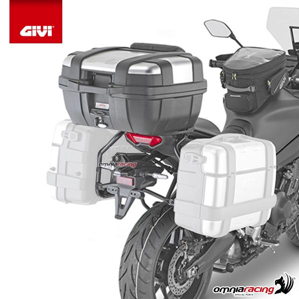 Givi kit fissaggio portavaligie laterale Monokey per Yamaha Tracer 900 2021>