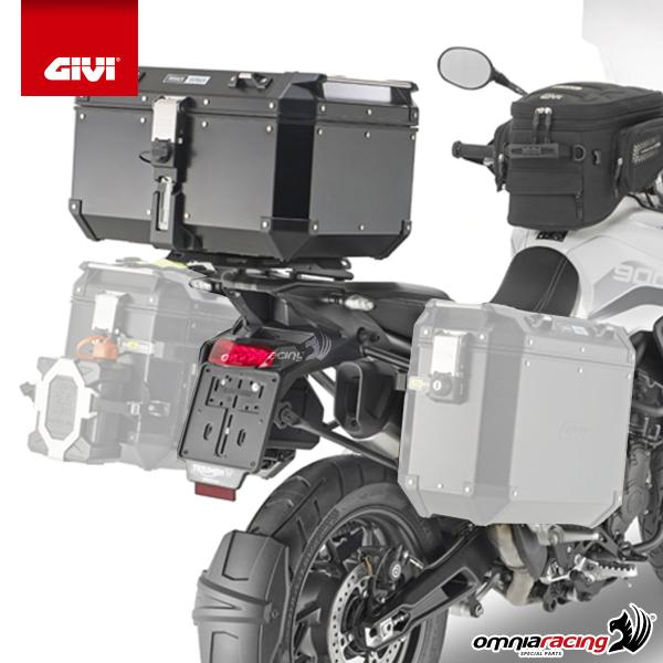 Portavaligie laterale staffe Givi Monokey Cam-Side Triumph Tiger 900 2020-2022