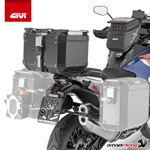 Portavaligie laterale staffe Givi Monokey Cam-Side KTM 1290 Super Adventure S 2021-2022
