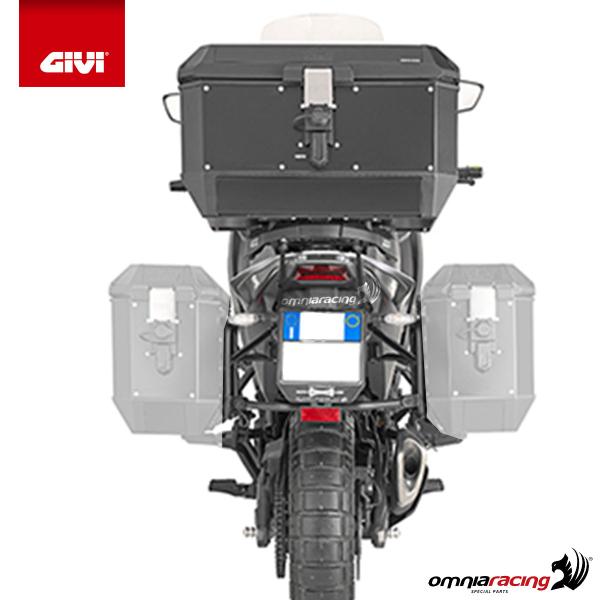 Portavaligie laterale staffe Givi Monokey Moto Morini X-Cape 649 2021-2023