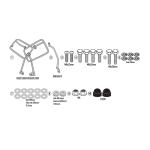 Pannier holder side-cases Givi Monokey Cam-Side Moto Morini Xcape 700 2025