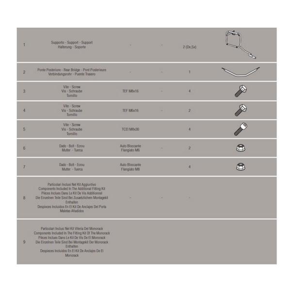 Pannier holder side-cases Givi Monokey Side Honda NC700S 2012-2013