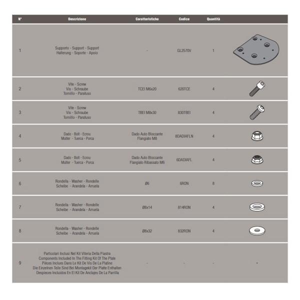 Rear rack Givi top cases Monolock Honda SH125 Mode 2013-2020