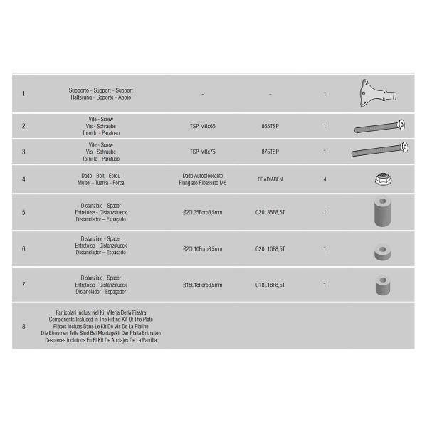 Rear rack Givi top cases Monolock Honda SH125i 2009-2012